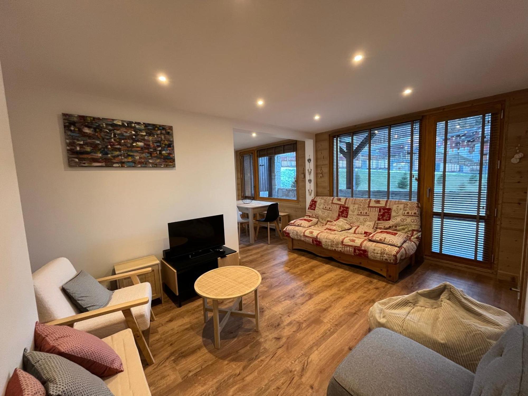 4P Au Pied Des Pistes, Refait A Neuf, La Plagne, Avec Wifi Apartman Kültér fotó